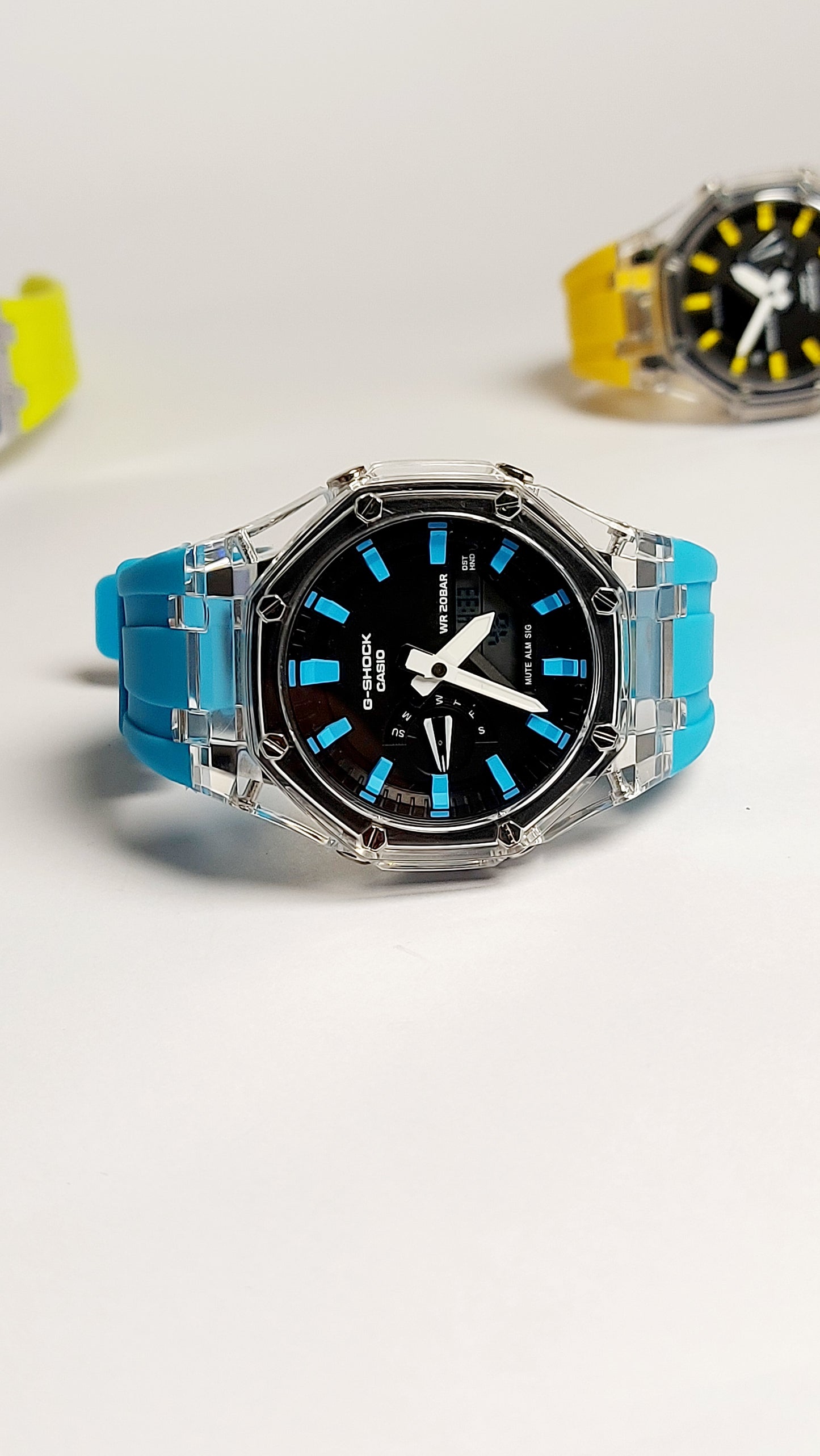 G-Shock Royal Oak Premium Quality Watch ( SKy Color )