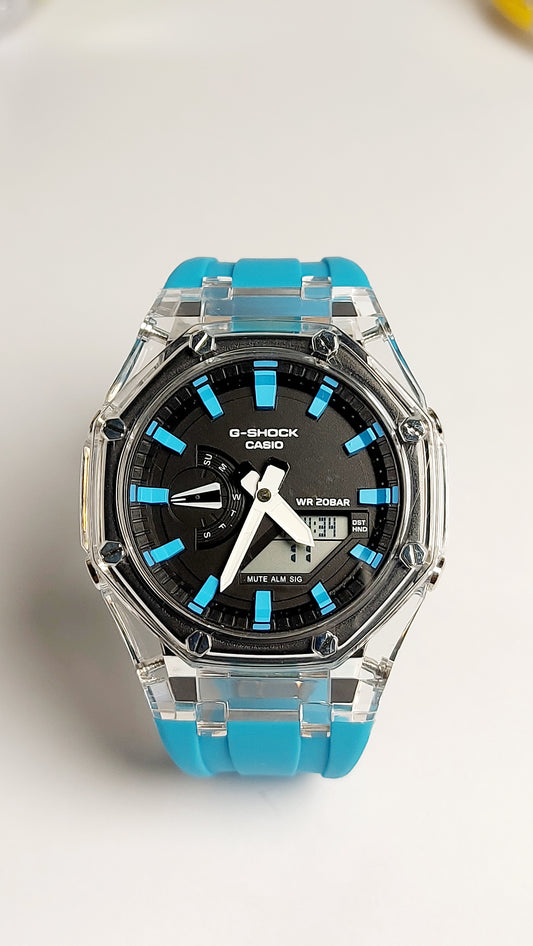 G-Shock Royal Oak Premium Quality Watch ( SKy Color )