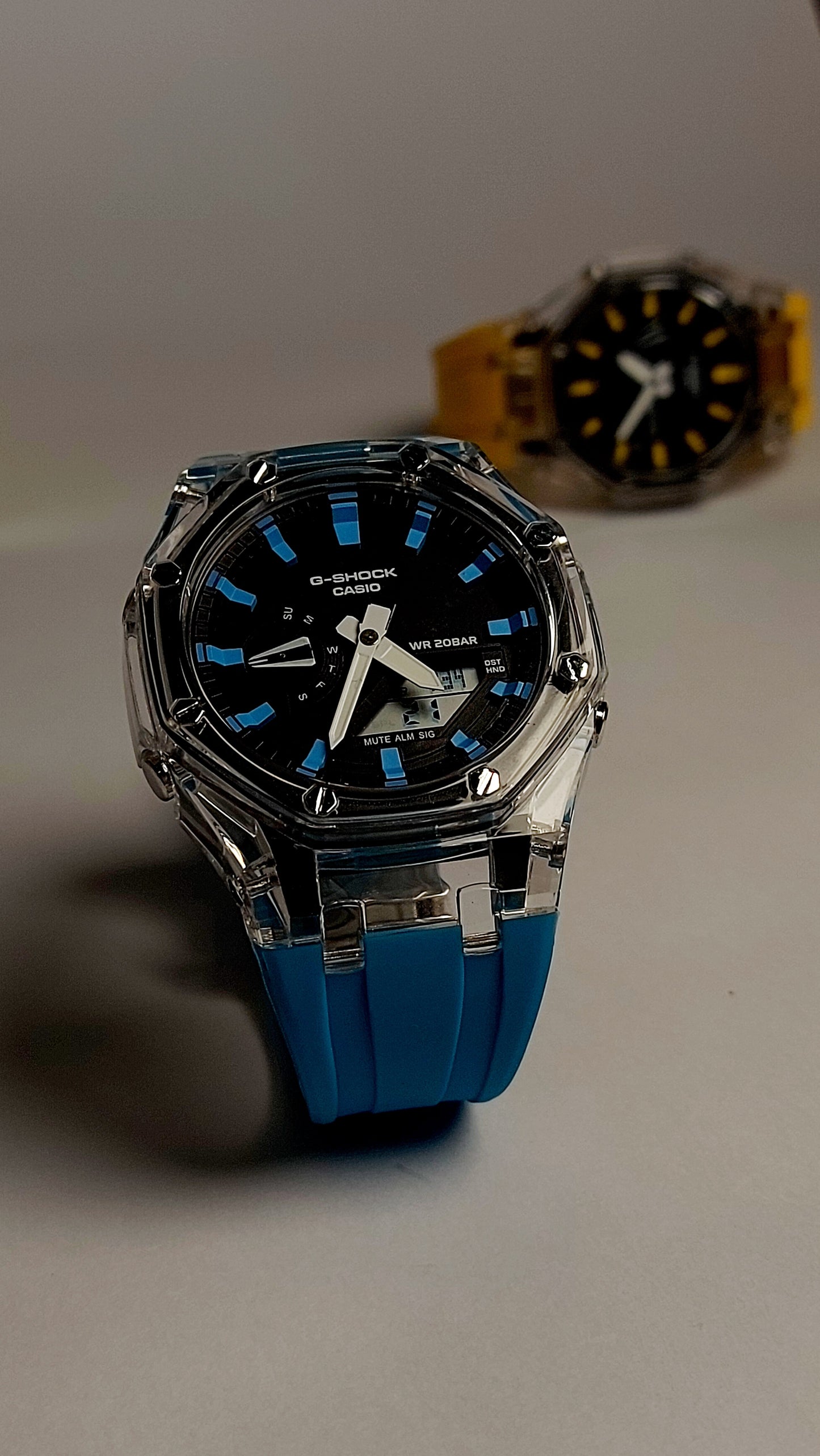 G-Shock Royal Oak Premium Quality Watch ( SKy Color )